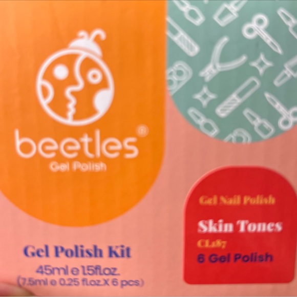 Beetles Gel Polish Kit - Skin Tones colors. - Picture 2 of 5